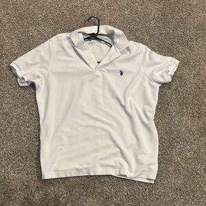 U.S. Polo Assn. White Polo Shirt